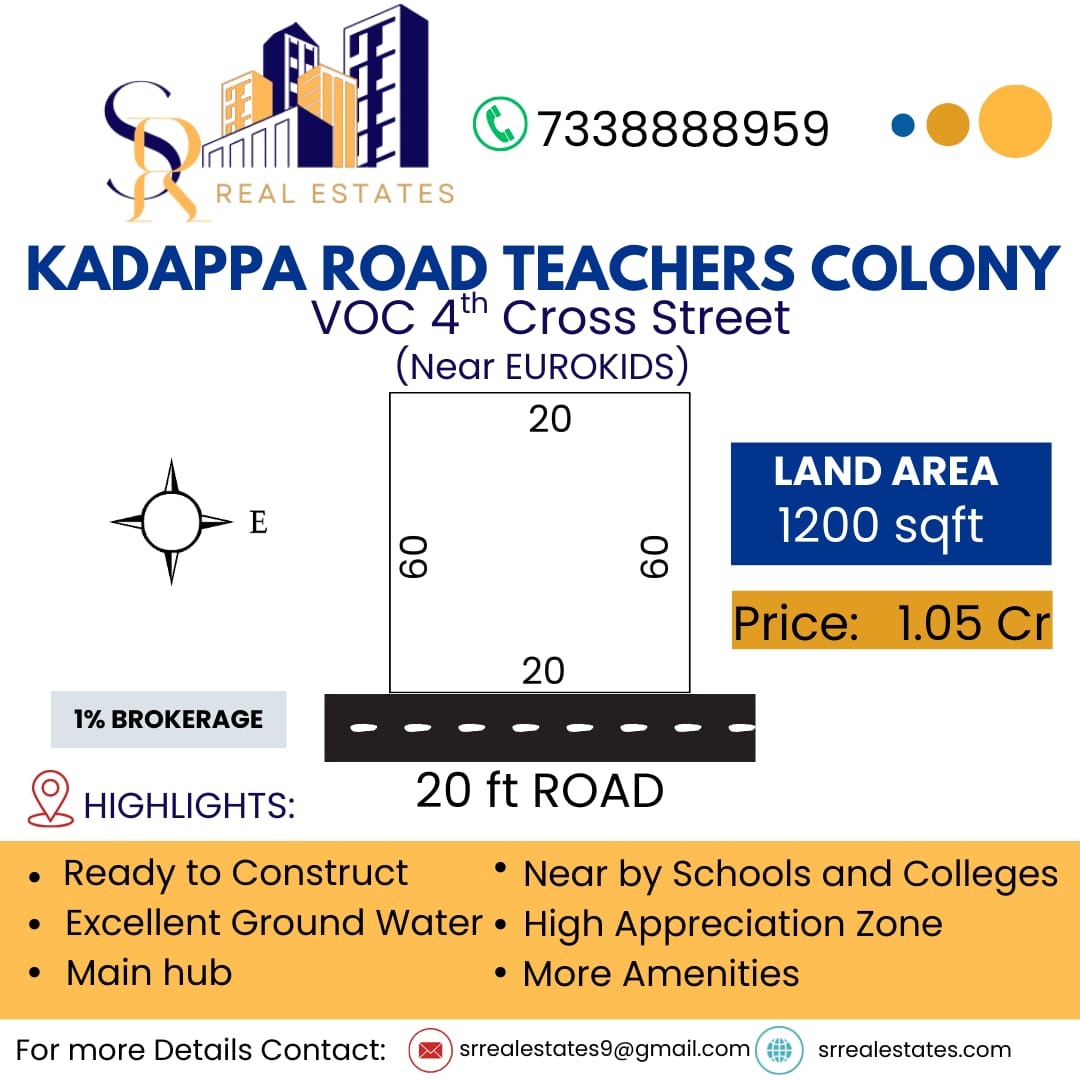 SR RealEstates, Chennai